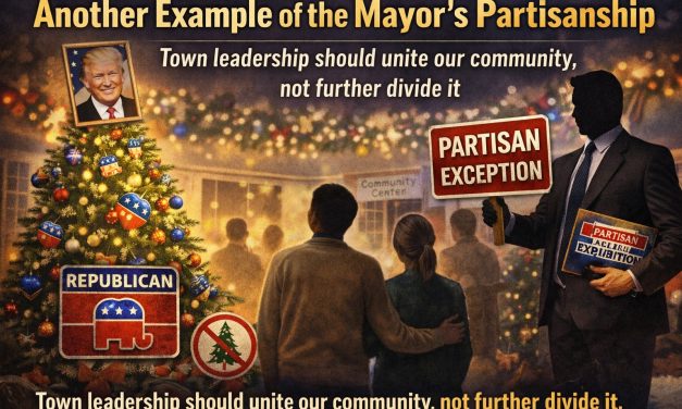 Another Example of the Mayor’s Partisanship