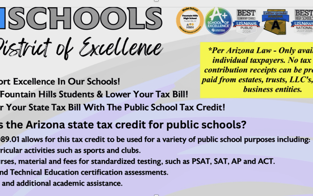 We Can Raise a Million Dollars to Support Our Schools and It Won’t Cost Us a Dime